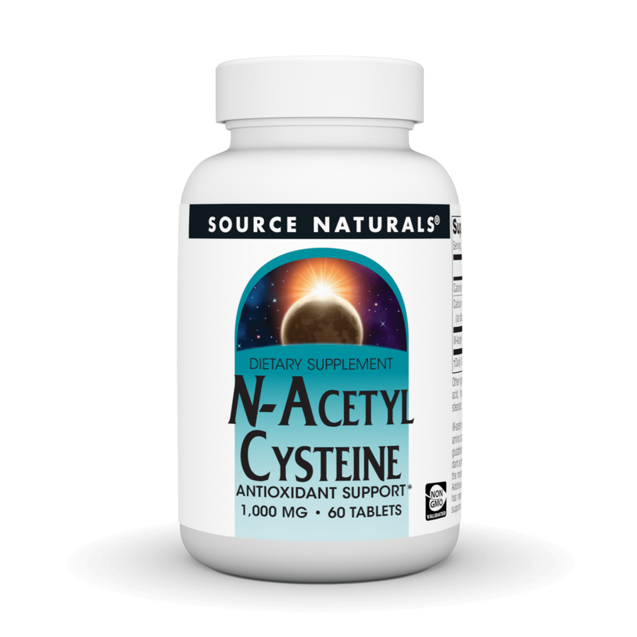 소스내추럴스 NAC 1000mg 60정 제품 정면