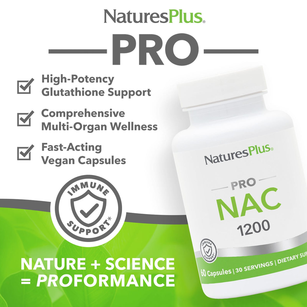 네이처스플러스 프로 NAC 1200 캡슐 60정 – 1캡슐 600mg 60캡슐 제품 상세 안내
